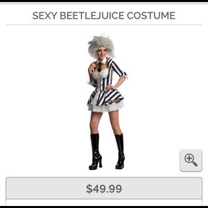 Sexy beetlejuice costume